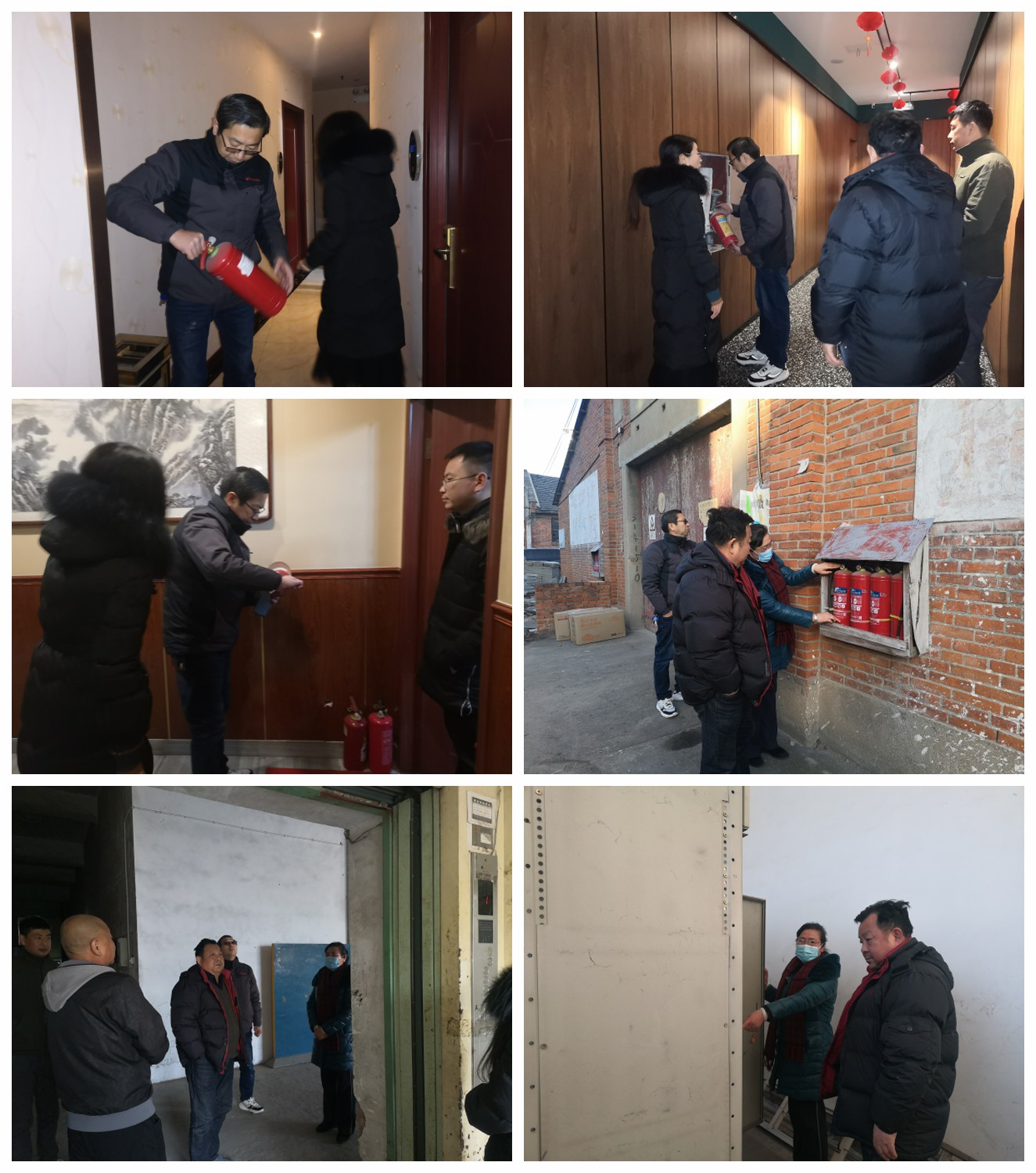皖墾種業(yè)對公司倉庫及門面房租戶進行安全檢查
